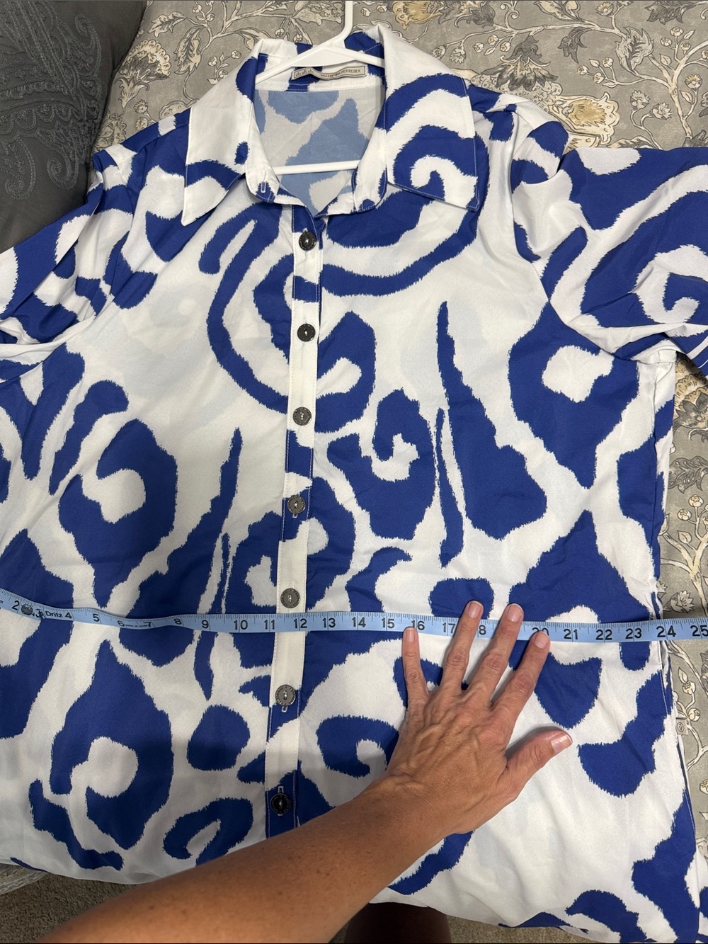 Valentina Ferreira Brazilian Resort Dress OVERSIZED!! - Picture 9 of 12